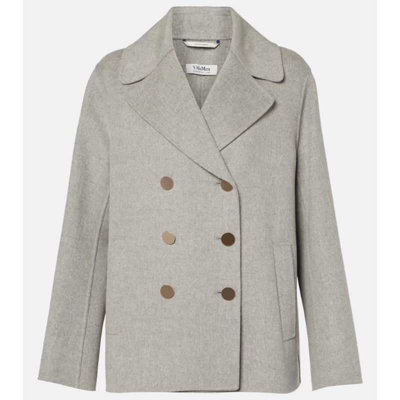 'S Max Mara, Margot Double-Breasted Wool Blazer
