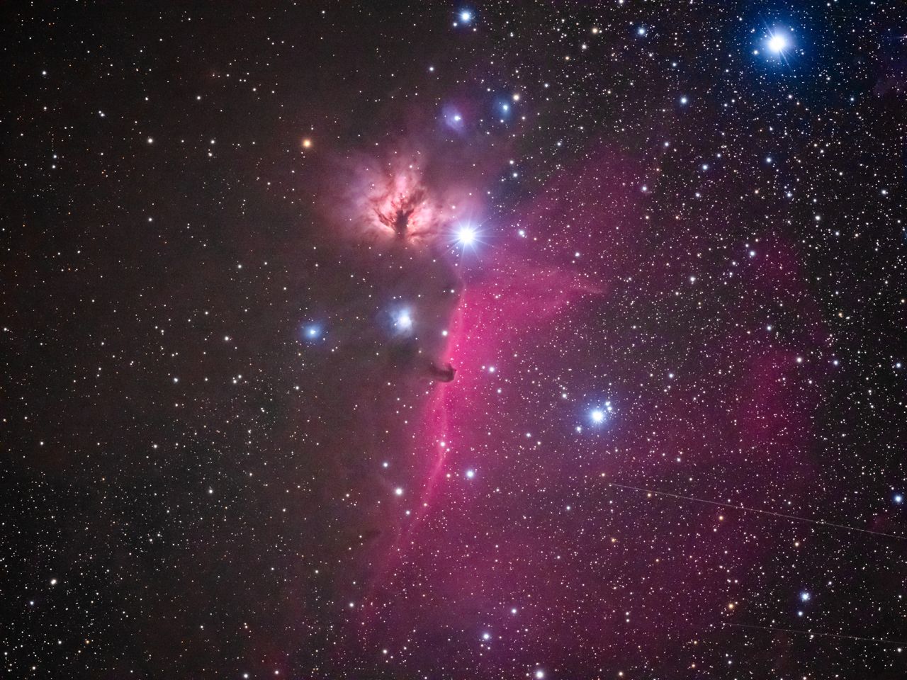 A shot from the OM-3 Astro High Res mode