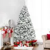 Best Choice Products Snow flocked artificial pine tree