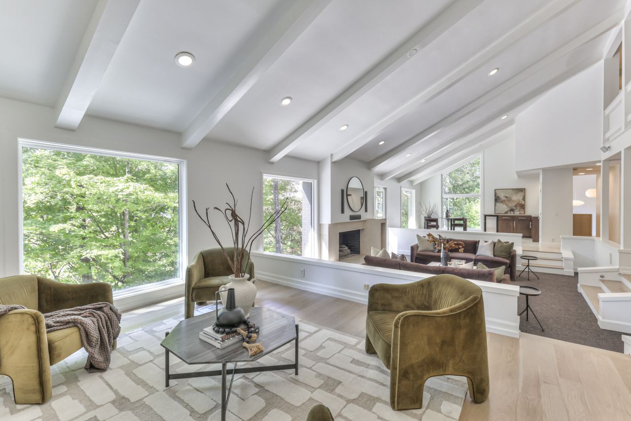 Interior of luxury home, Tennessee