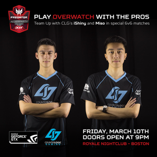 Play Overwatch with CLG's Miso and iShiny in a 6v6 tournament