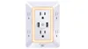 POWRUI 6-Outlet Extender with 2 USB Charging Ports
