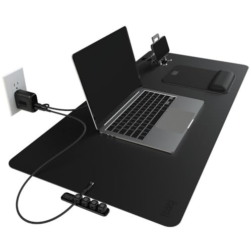 7 piece set, including desk pad, charger and mouse pad