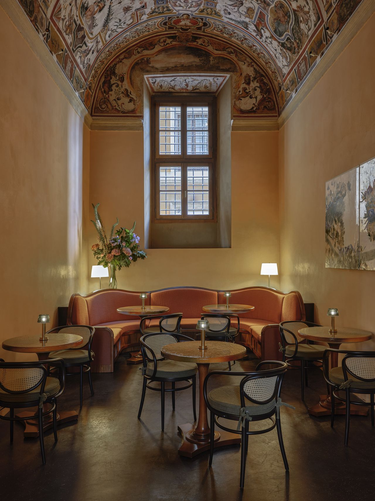 a hotel restaurant