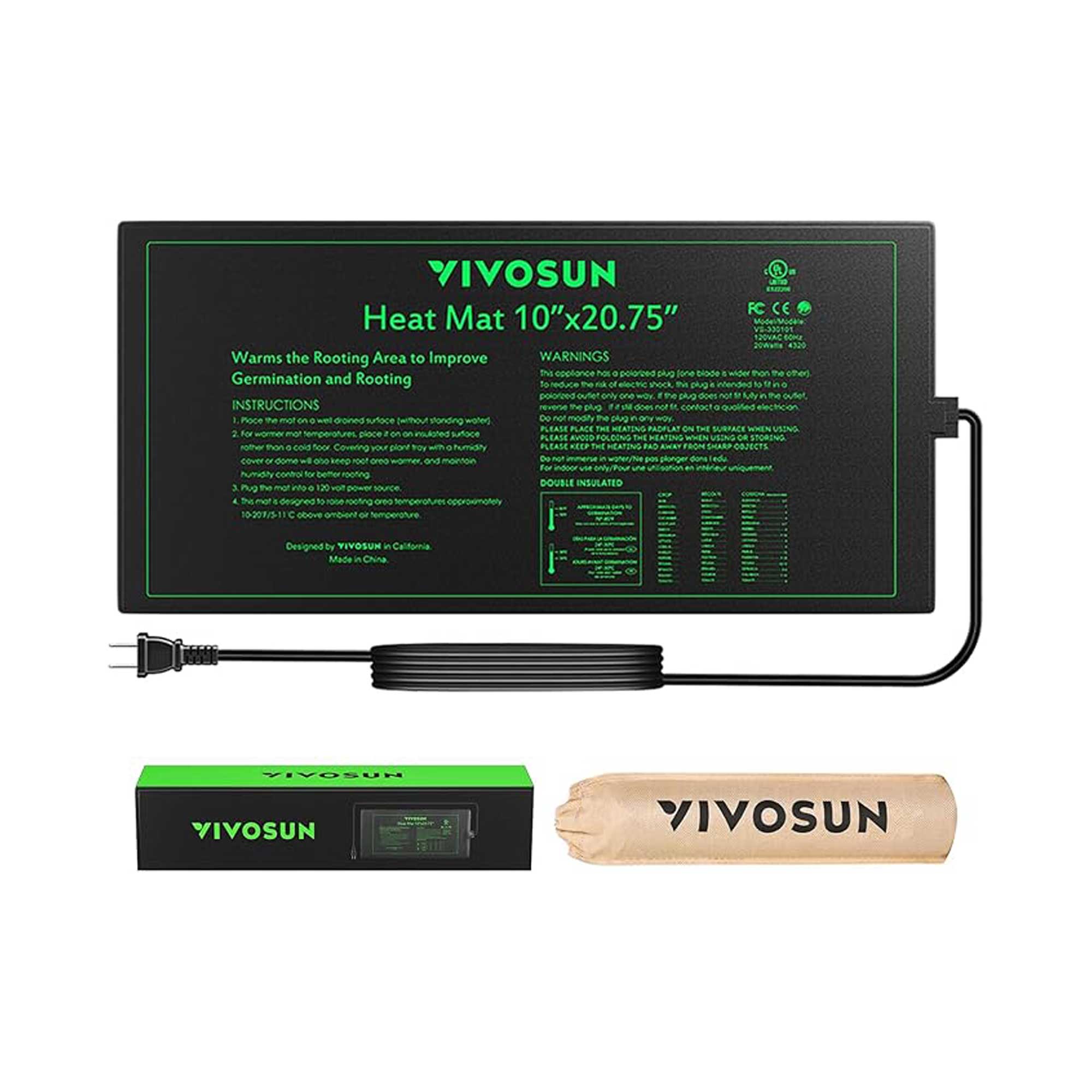 Vivosun heat mat