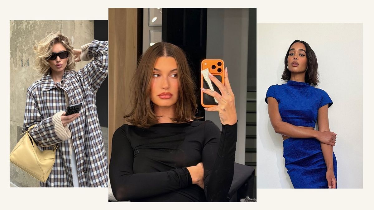 The Lazy Bob Is the Coolest Low-Maintenance Cut for Spring