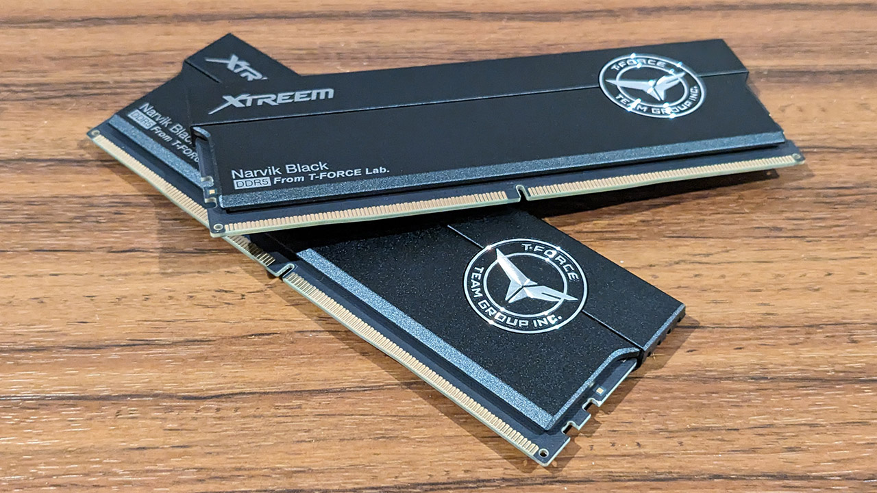Teamgroup T-Force Xtreem DDR5 memory sticks