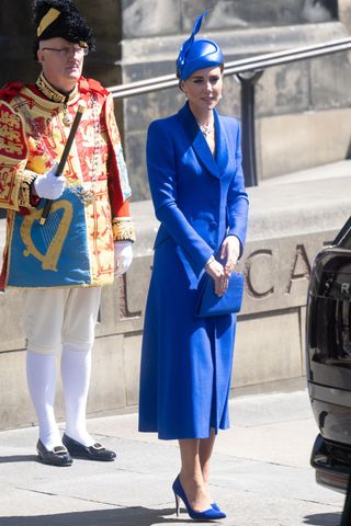 Kate Middleton wears Catherine Walker at Scottish Coronation 2023