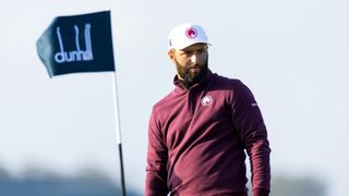 Jon Rahm during a practice round for the Alfred Dunhill Links Championship