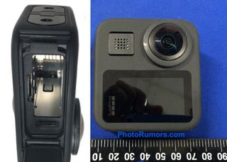 The GoPro Fusion 360 replacement appears to only have a single microSD slot