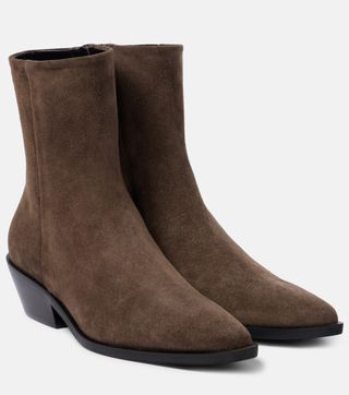 Hudson Suede Ankle Boots