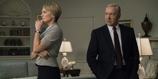 Claire and Frank Robin Wright Kevin Spacey House Of Cards Netflix