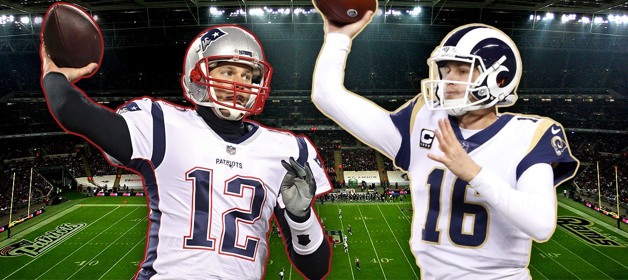 Tom Brady and Jared Goff.