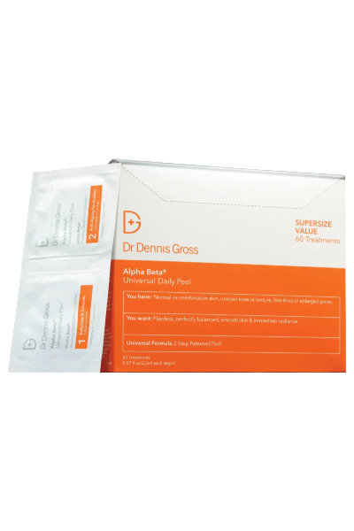Dr Dennis Gross, Dr Dennis Gross Alpha Beta Universal Daily Peel (60 Pack) (Was $153) 