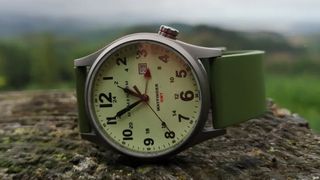best field watches: Momentum Wayfinder GMT