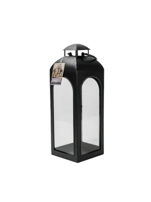 Better Homes & Gardens Black Metal Lantern Candle Holder