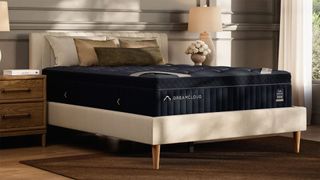 The DreamCloud Luxe Memory Foam mattress in a bedroom