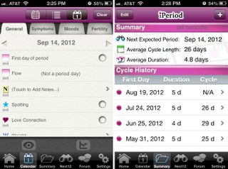 iperiod for iphone period tracking