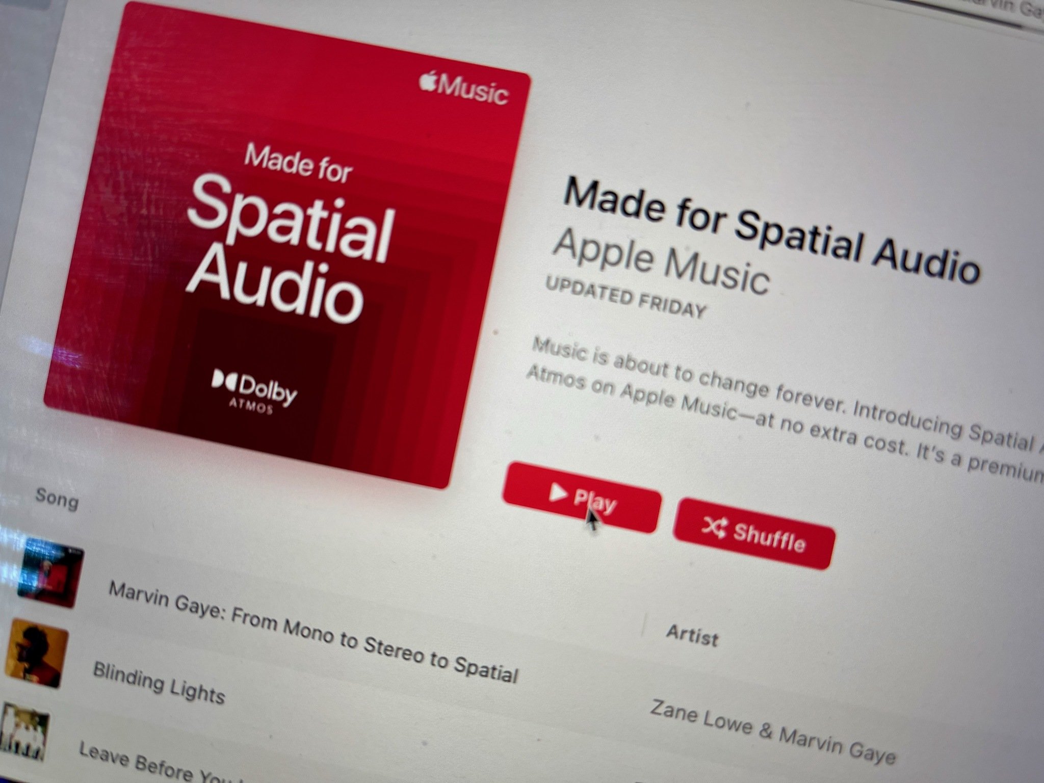 Music: Spatial Audio with Dolby Atmos by Oliver  - Apple Music