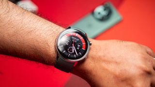 OnePlus Watch 2 in use