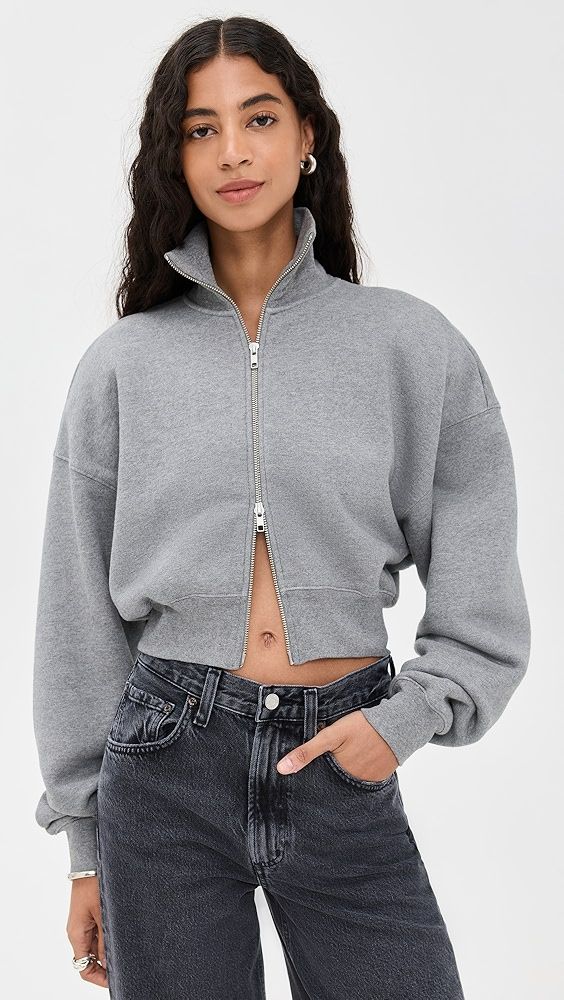 Agolde Darby Zip Up