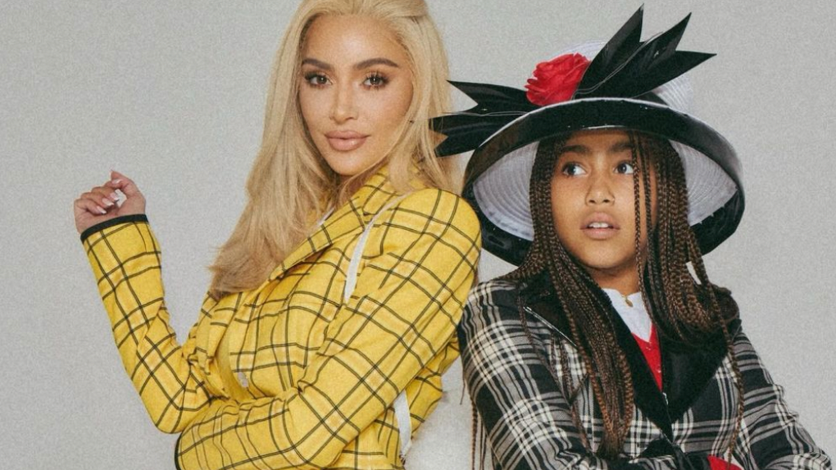 Kim Kardashian and North West as Cher and Dionne From 'Clueless' Made Me ...