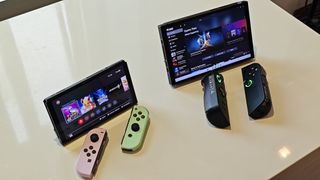 Lenovo Legion Go en Nintendo Switch OLED