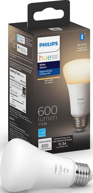 Philips Hue White A19 Light Bulb