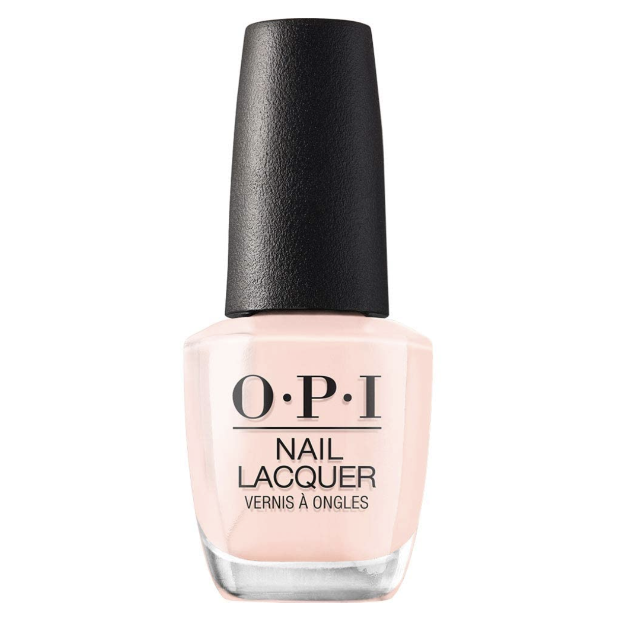 Opi Nail Lacquer Bubble Bath | Sheer Nude Pink Crème Chip Resistant Nail Polish | Vegan, Fast Drying, Streak Free