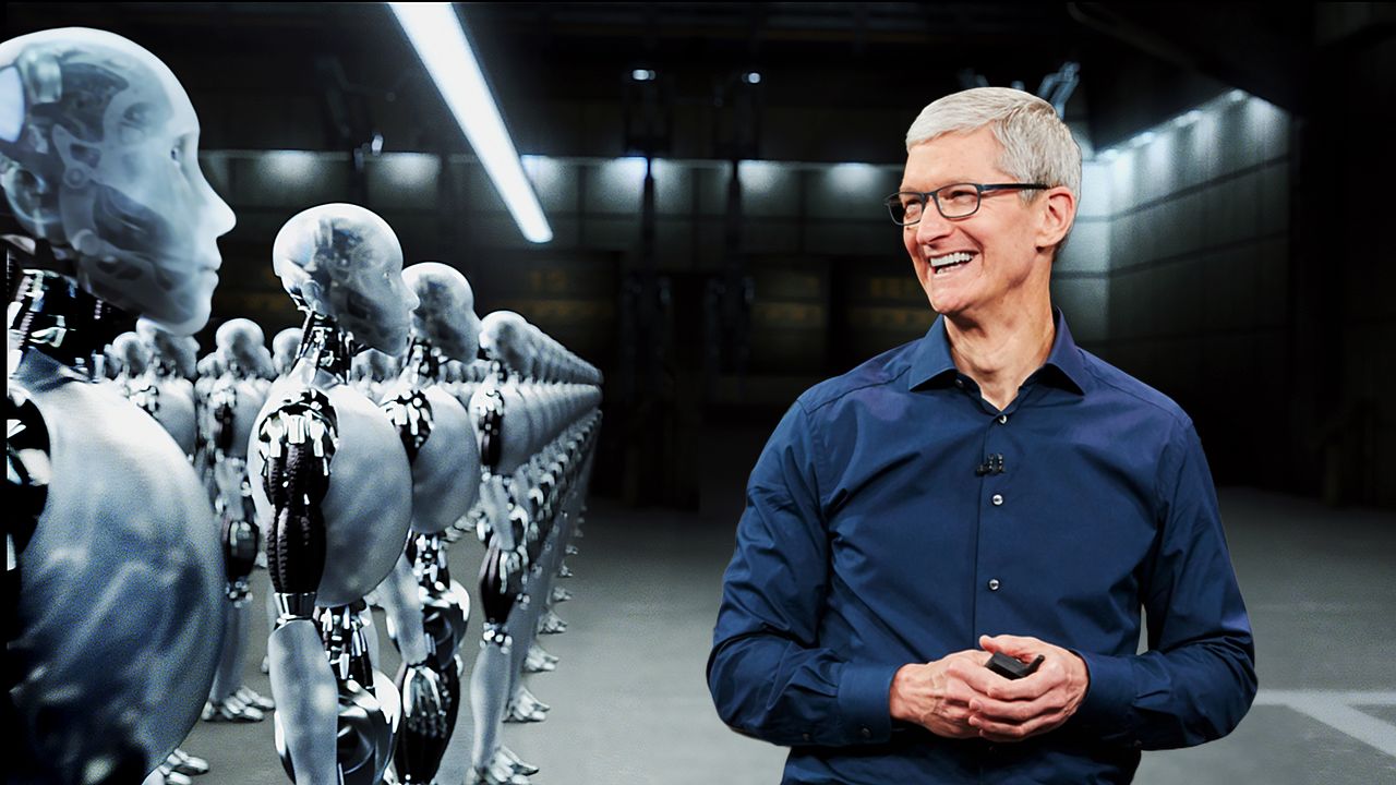 iRobot still with Tim Cook superimposed