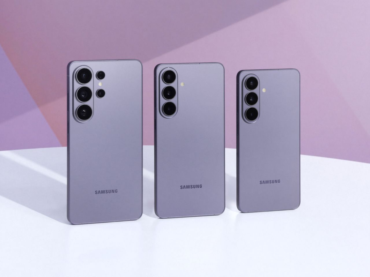 Samsung Galaxy S26 product shots