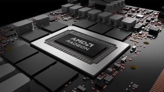 AMD RDNA 4 GPU render with VRM.