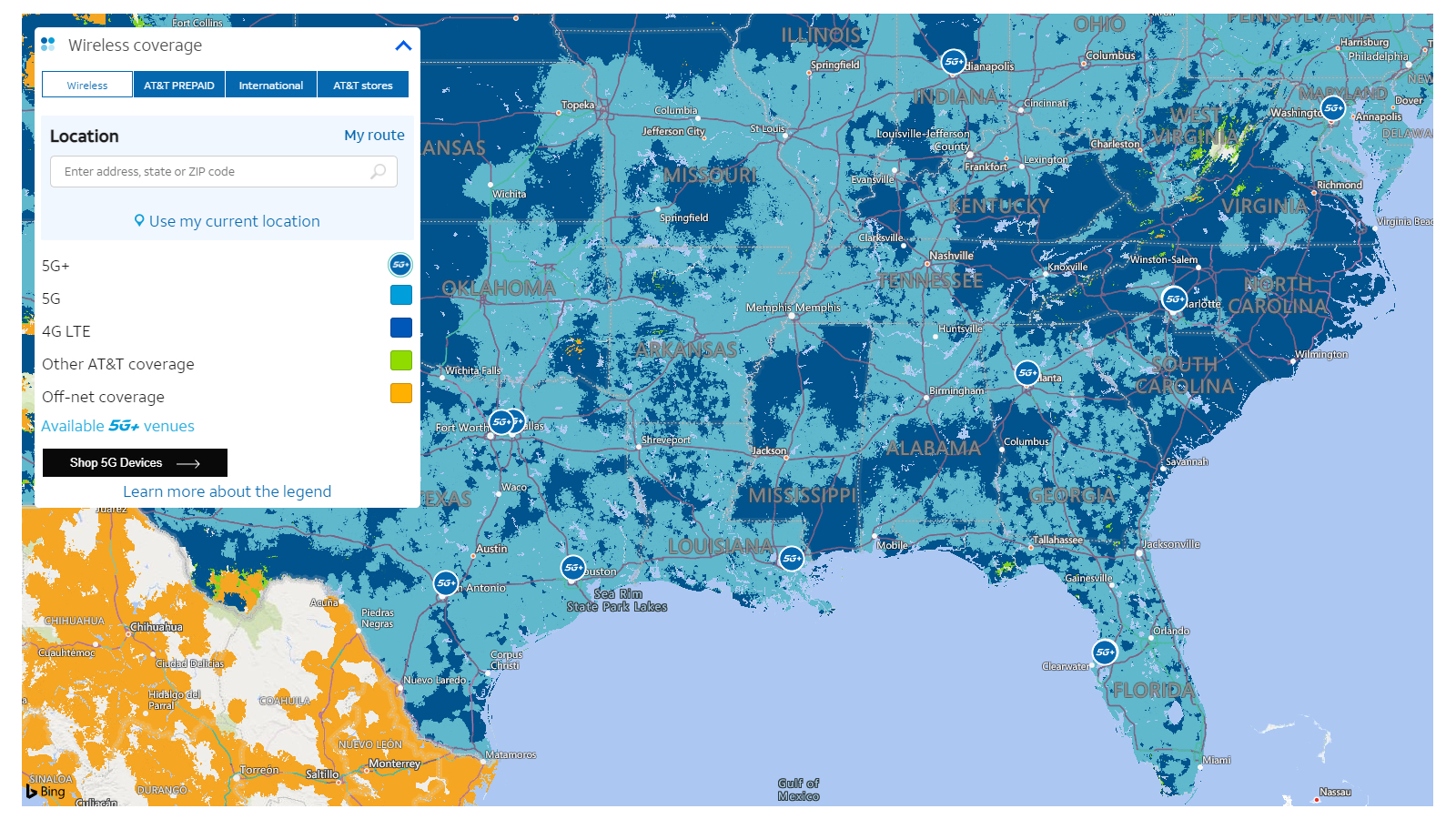 Cell Phone Coverage Maps Who Has The Best Network In America Top