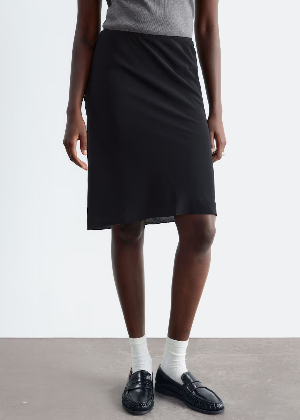 &amp;amp; Other Stories, Knee-Length Slip Skirt
