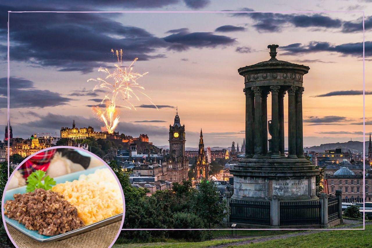 Edinburgh and drop in of Haggis neeps and tatties