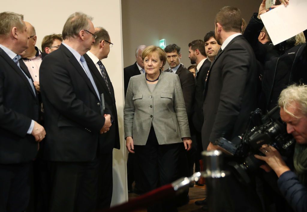 Angela Merkel is in political trouble