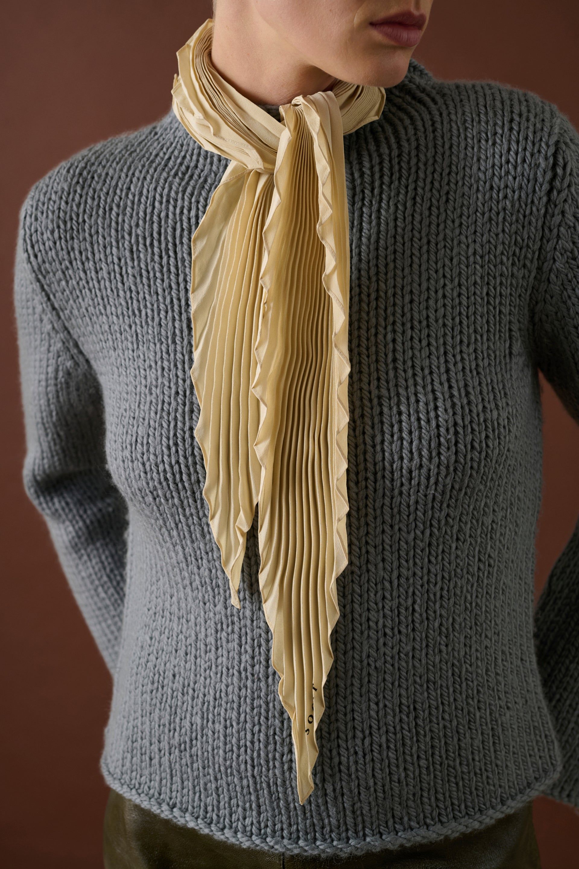 Beige Februar Scarf