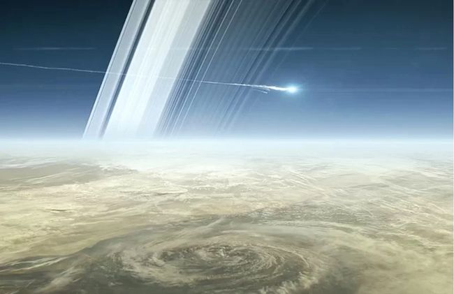 Rip Cassini Historic Mission Ends With Fiery Plunge Into Saturn Live Science