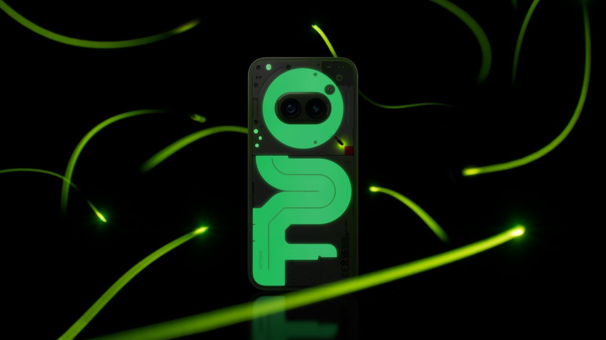 Nothing Phone 2a Plus Community Edition Glow-In-The-Dark.