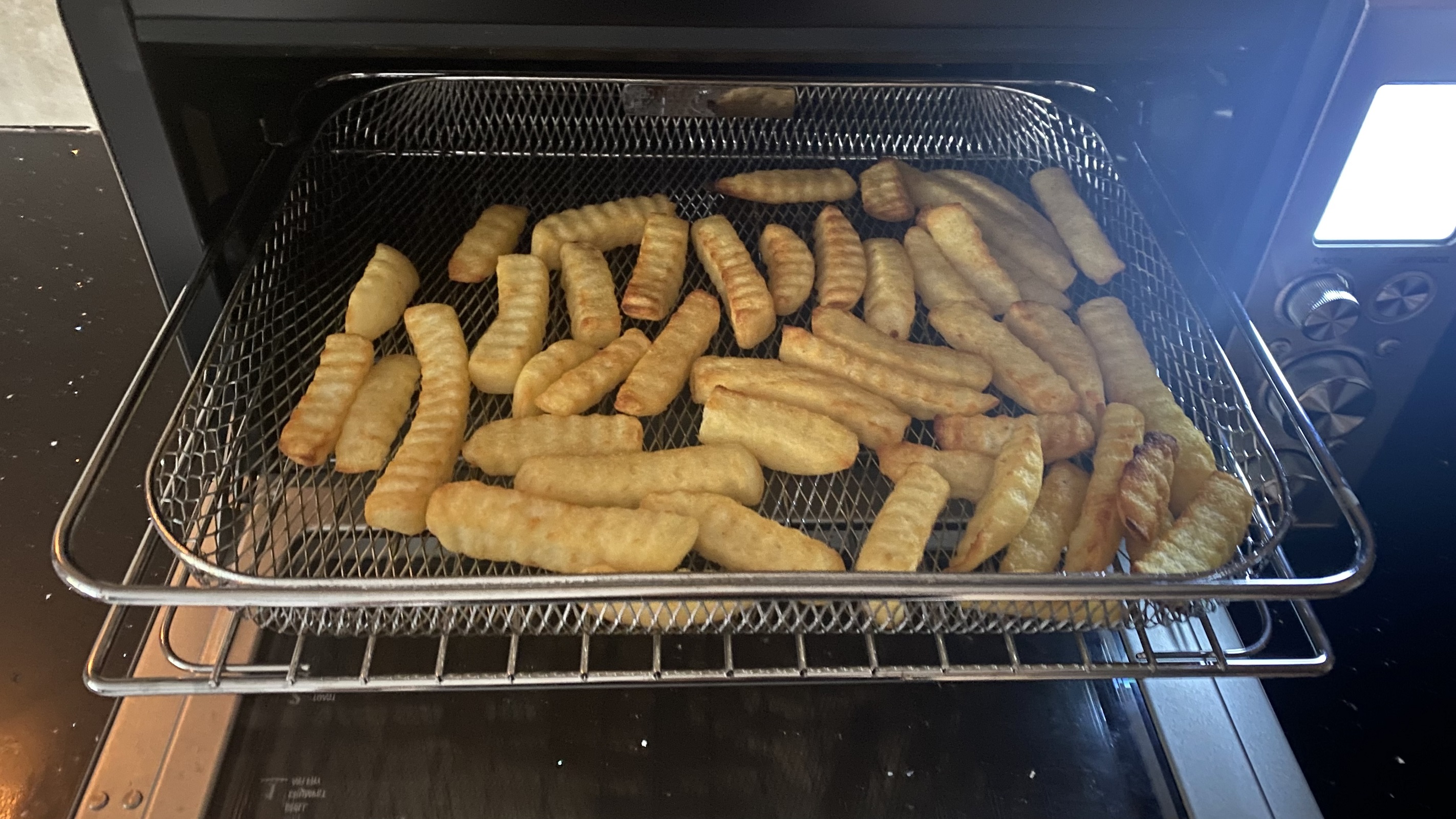 Sage the smart oven air fryer cooking frozen chips