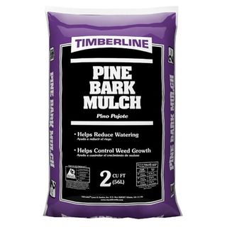 Timberline All Natural Pine Bark Mulch, 2 Cubic Foot