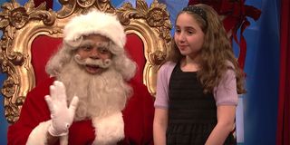 Jessica in SNL Santa sketch