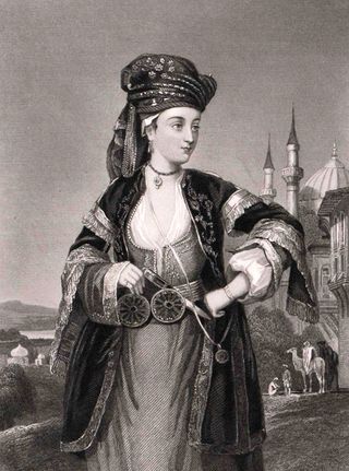 Lady Mary Wortley Montagu in Turkish dress