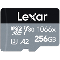 Lexar Professional 256GB microSD UHS-I card |
