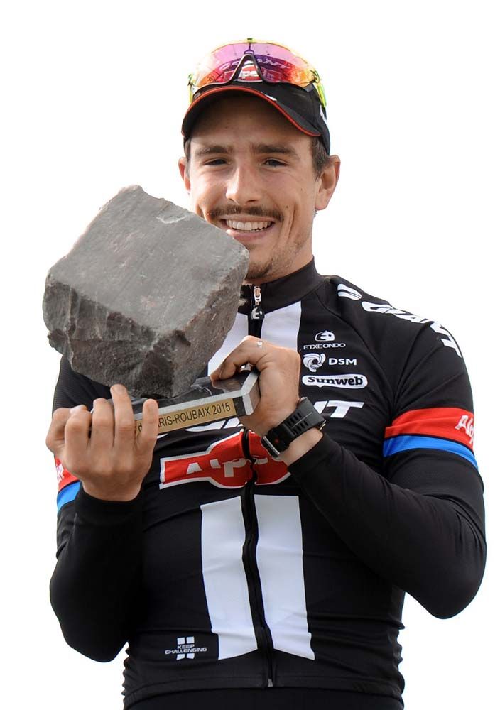 John Degenkolb (Giant-Alpecin) is only the second German winner of Paris-Roubaix