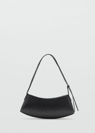 Oval Textured Bag - Women | Mango Usa