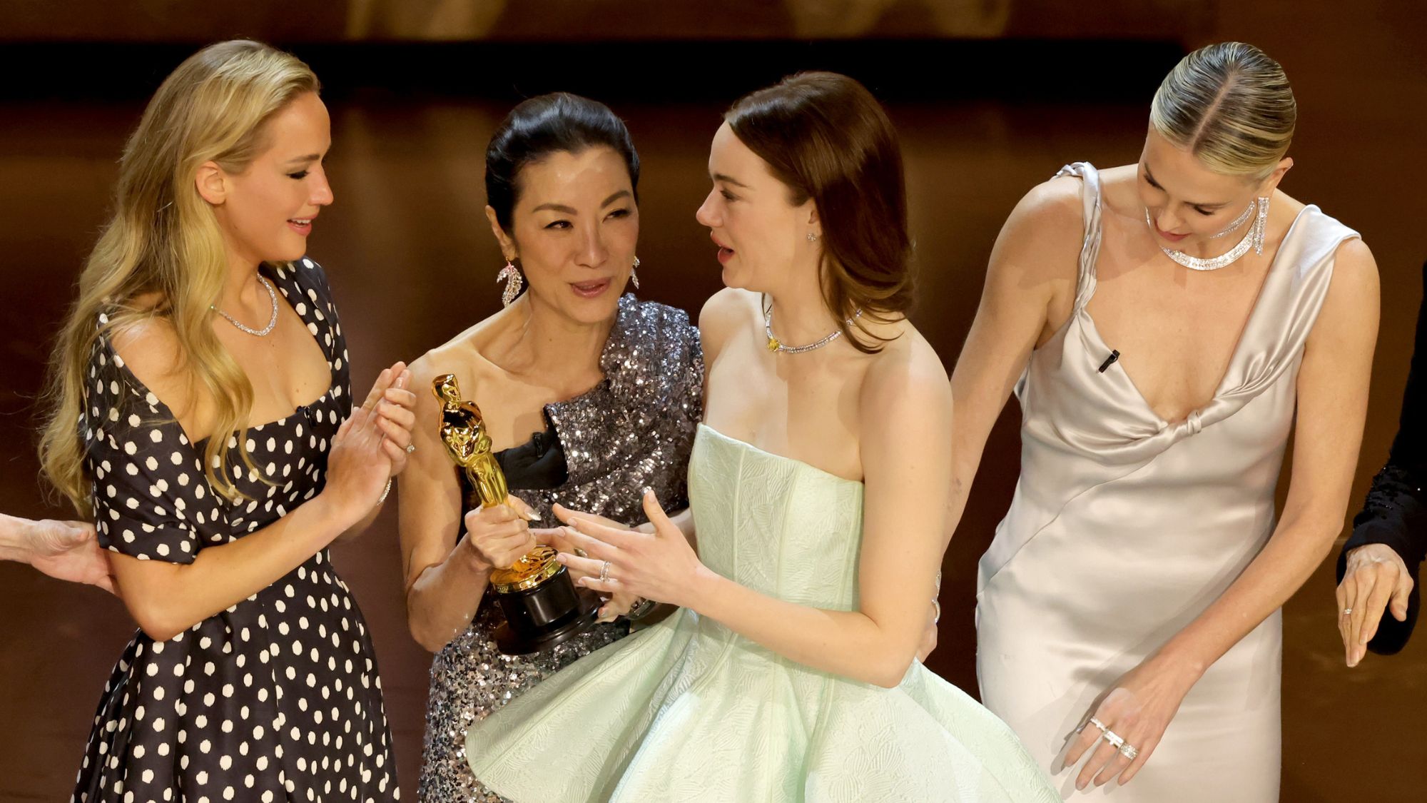 Emma Stone wins the Best Actress Oscar for Poor Things in 2024