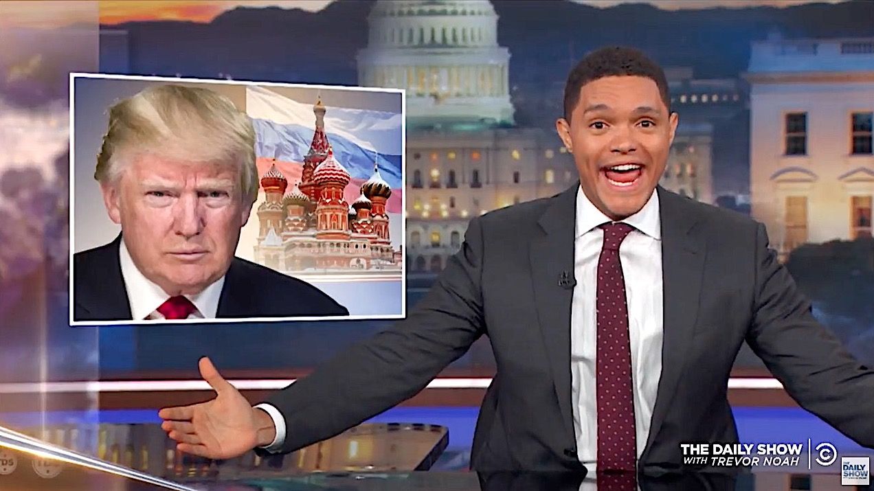 Trevor Noah gasps at Trump&amp;#039;s new Russia emails