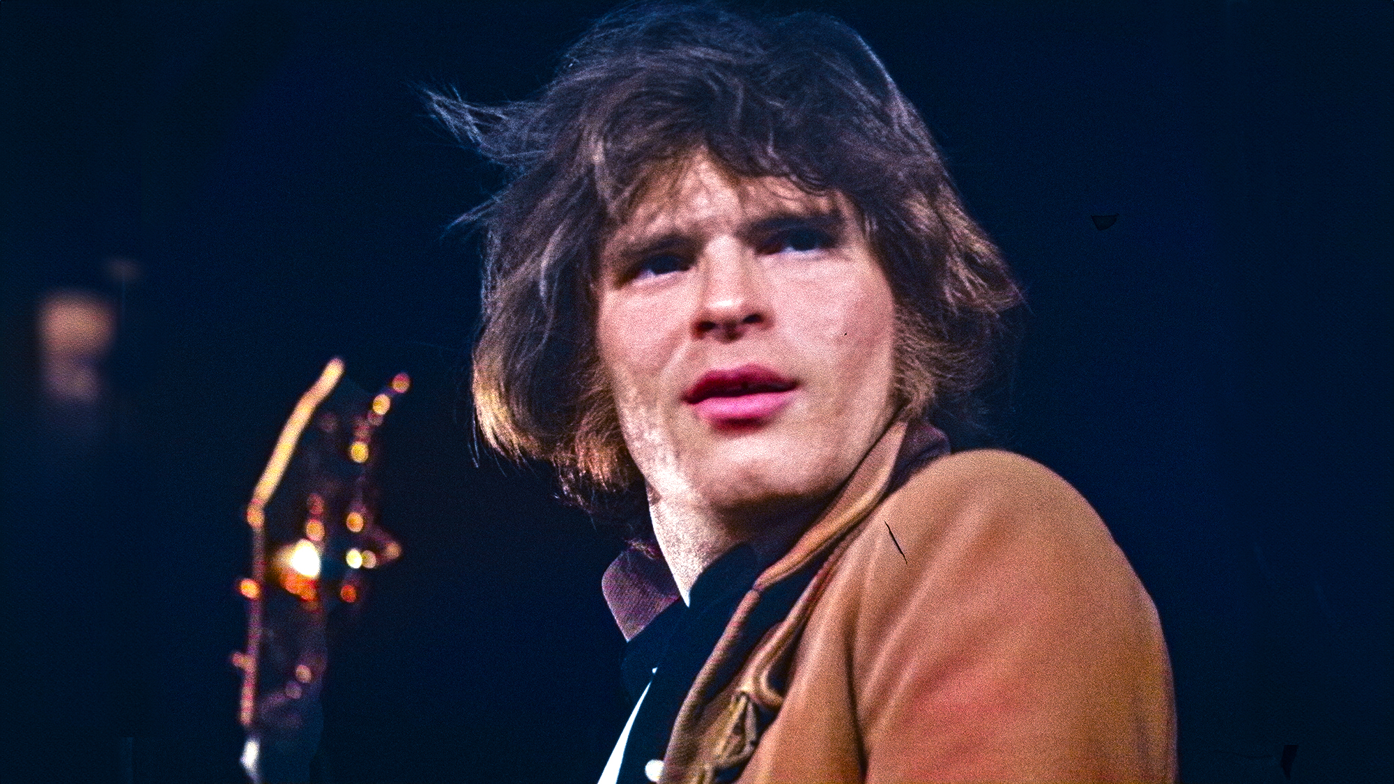 Creedence Clearwater Revival John Fogerty live at Nippon Budokan, Tokyo, February 29, 1972.