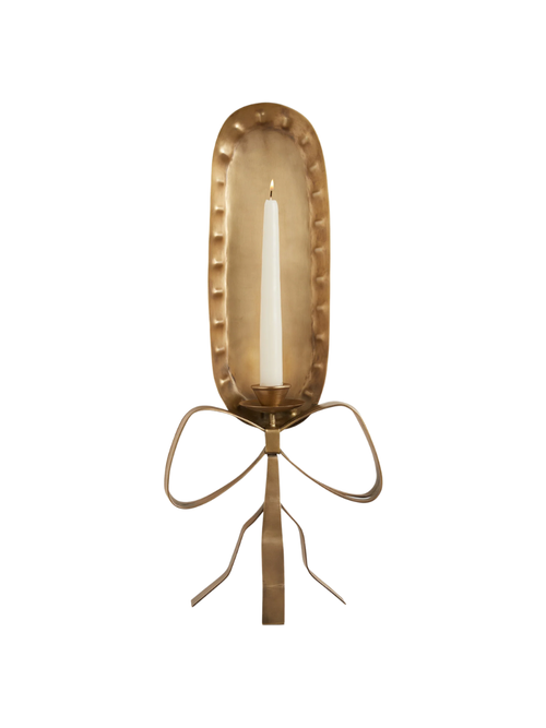 Ribbon Candle Sconce 